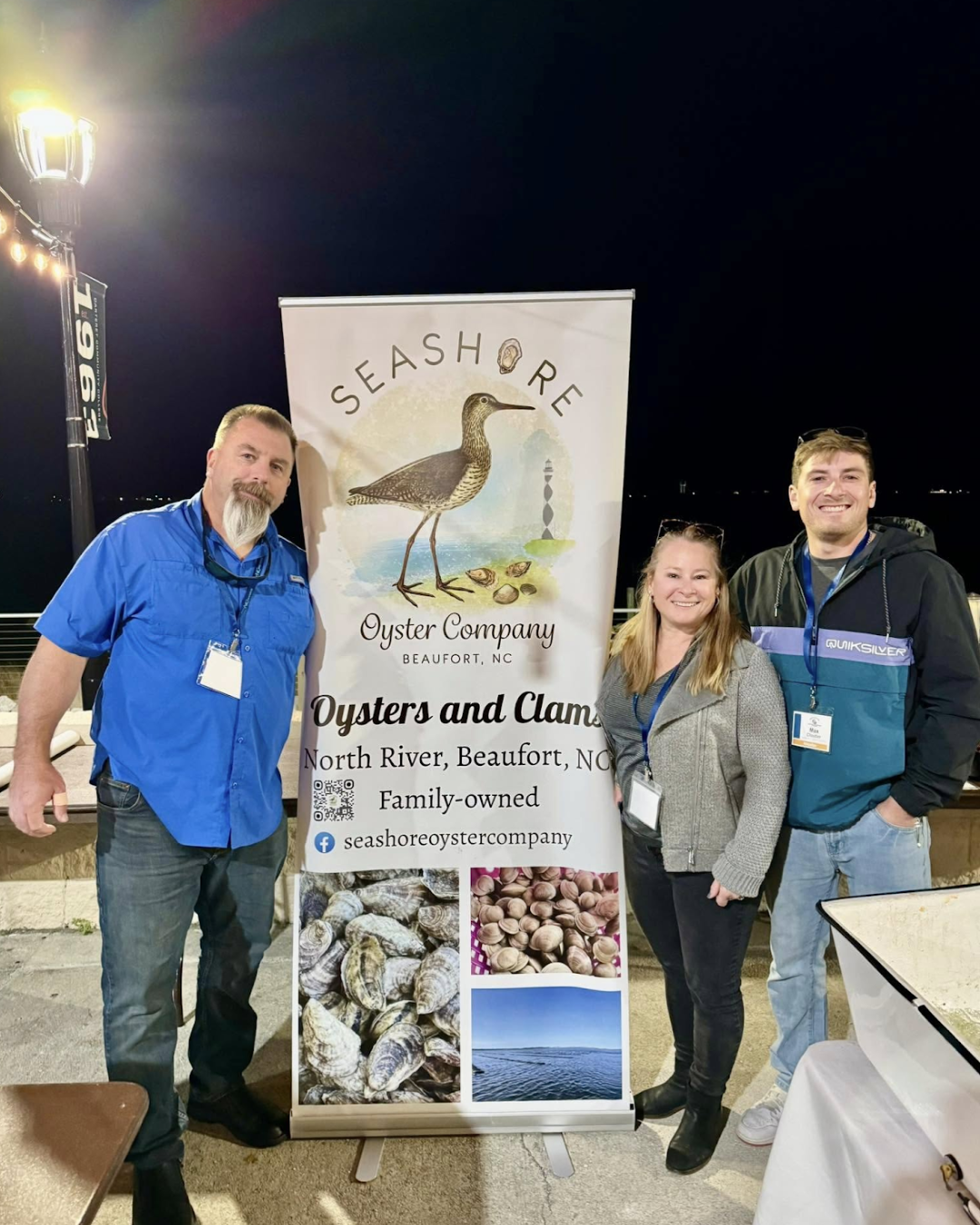 Max Cloutier- Seashore Oyster Company Max Cloutier, Seashore Oyster Company